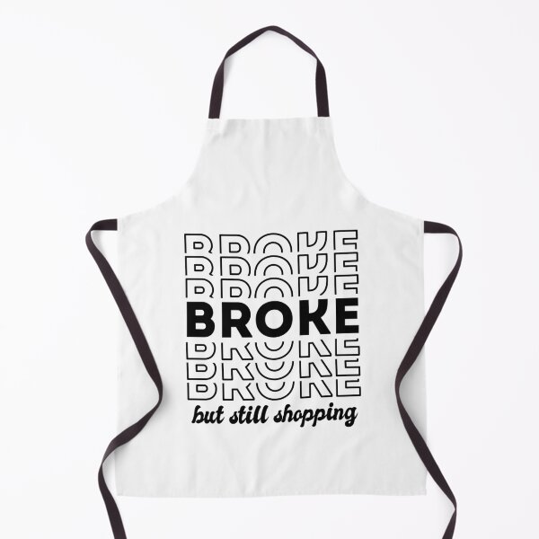 Item preview, Broke, but still shopping! designed and sold by MeowsAndMakes.
