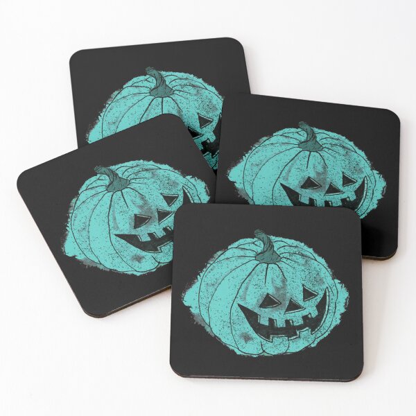 Item preview, Halloween teal, Halloween collection  designed and sold by Lillieoandco.