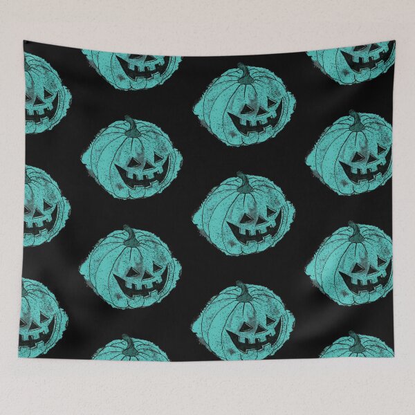 Item preview, Halloween teal, Halloween collection  designed and sold by Lillieoandco.