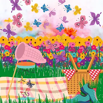 Artwork thumbnail, Butterfly Path by SquirrelCreate