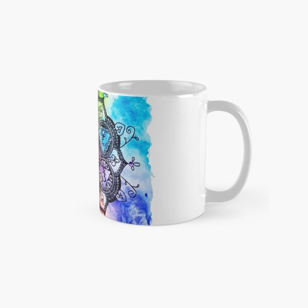 Rainbow Chakras Painting Classic Mug