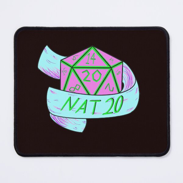 Item preview, D&D Nat20 DICE designed and sold by CawDndDesigns.