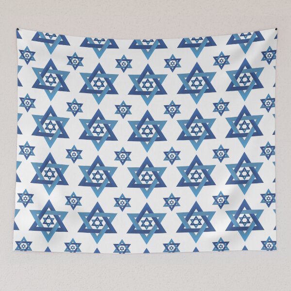 Artikelvorschau, Der Davidstern, jüdisch, Israel, Magen David, geometrisch, Hexagramm, entworfen und verkauft von MariaMarinova.