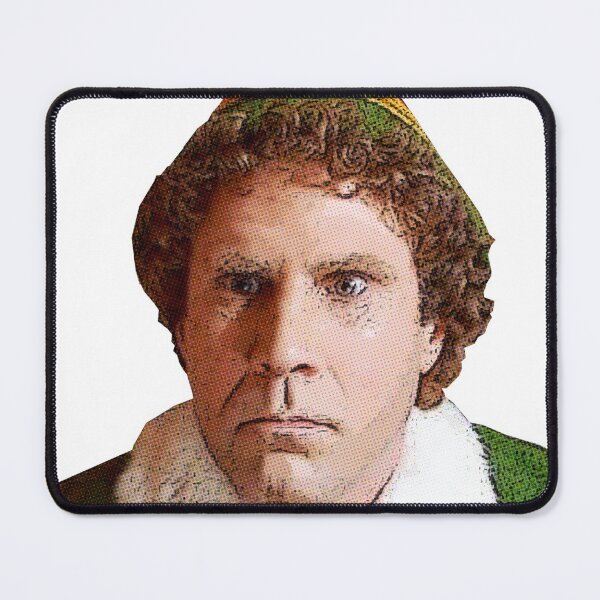 Item preview, BUDDY THE ELF Christmas Movie Angry Elf Face Will Ferrell  designed and sold by starkle.