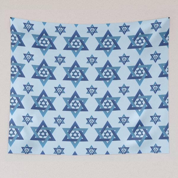 Artikelvorschau, Der Davidstern, jüdisch, Israel, Magen David, geometrisch, Hexagramm, entworfen und verkauft von MariaMarinova.