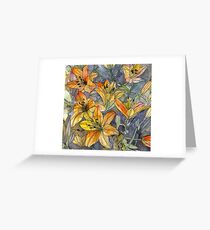 Lillies Greeting Card
