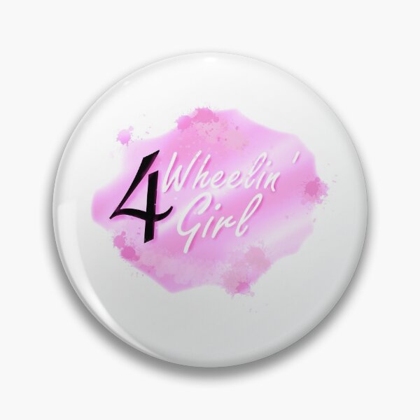 Item preview, 4 Wheelin' Girl in Pink Splash! designed and sold by MountMercantile.