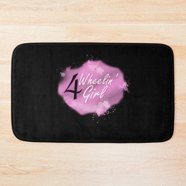 Item preview, 4 Wheelin' Girl in Pink Splash! designed and sold by MountMercantile.
