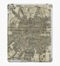 Vintage Map of Moscow (1893) iPad Case/Skin