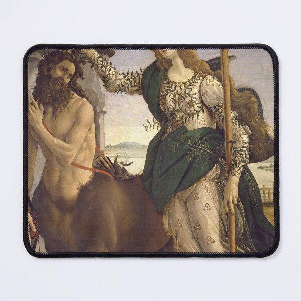 Item preview, Pallas And The Centaur Painting By Sandro Botticelli designed and sold by JDesigningMO.