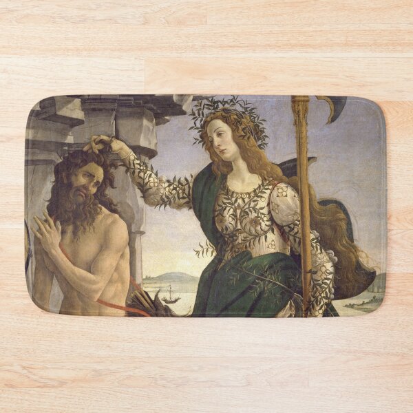 Item preview, Pallas And The Centaur Painting By Sandro Botticelli designed and sold by JDesigningMO.