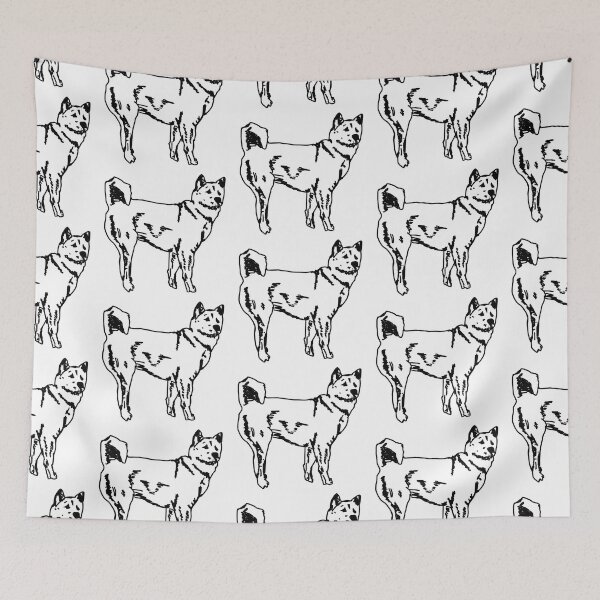 Item preview, Jindo dog Korean Jindo Dog Korea Natural Monument designed and sold by yoomyngsang.