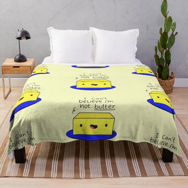 Item preview, I Can't Believe I'm Not Butter Funny Butter Black Text designed and sold by SofiaSava01.