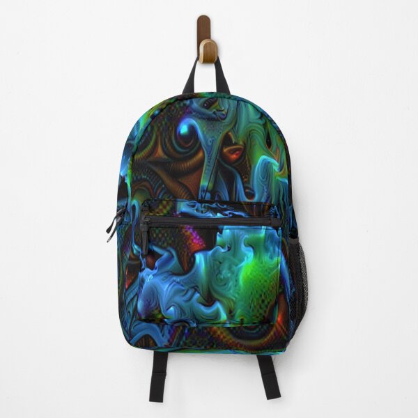 Item preview, blue green vibrant unique design designed and sold by BelAnnGrey.