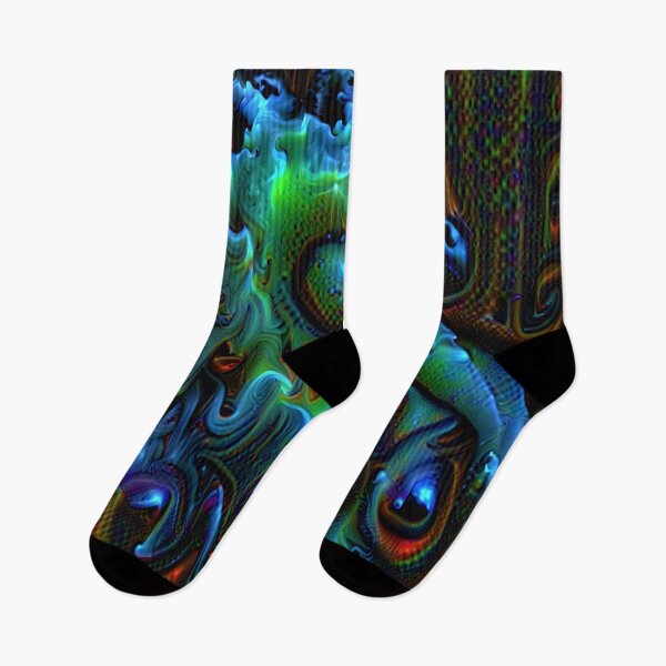 Item preview, blue green vibrant unique design designed and sold by BelAnnGrey.