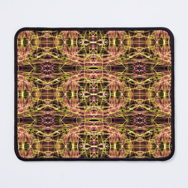 Item preview, Liquid Light Series #102 ~ Yellow and Red Abstract Fractal Pattern designed and sold by Ascension Vibrations.