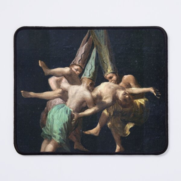 Item preview, Witches' Flight (1798) Francisco de Goya, Gothic Art for Halloween designed and sold by CoolArtGeek.