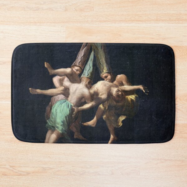 Item preview, Witches' Flight (1798) Francisco de Goya, Gothic Art for Halloween designed and sold by CoolArtGeek.