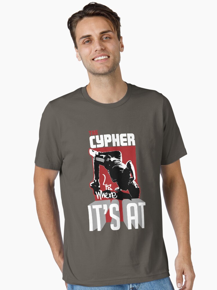 Thumbnail 1 of 7, Essential T-Shirt, The cypher is where it's at! designed and sold by SAIFFA.