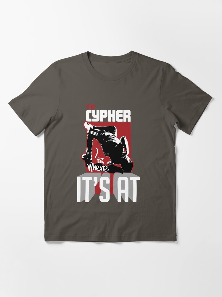 Thumbnail 3 of 7, Essential T-Shirt, The cypher is where it's at! designed and sold by SAIFFA.