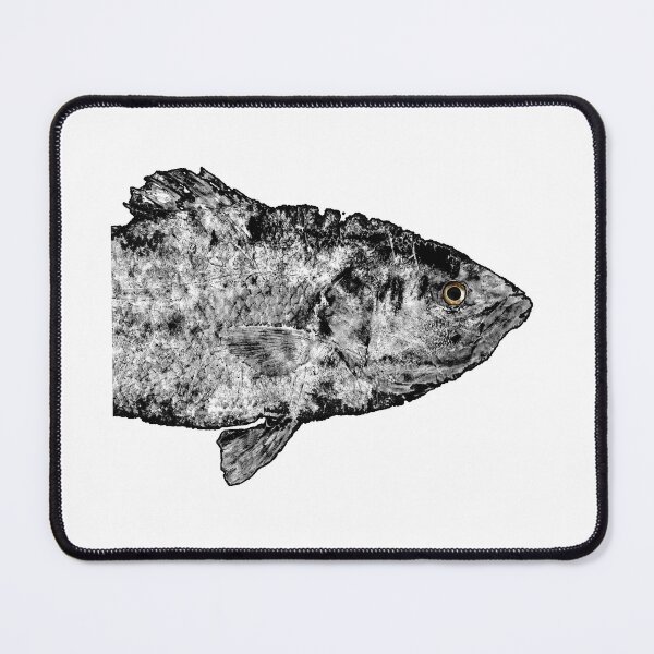 Item preview, gyotaku striped bass designed and sold by hookink.