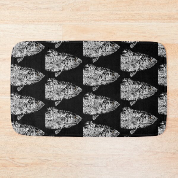 Item preview, gyotaku striped bass  designed and sold by hookink.