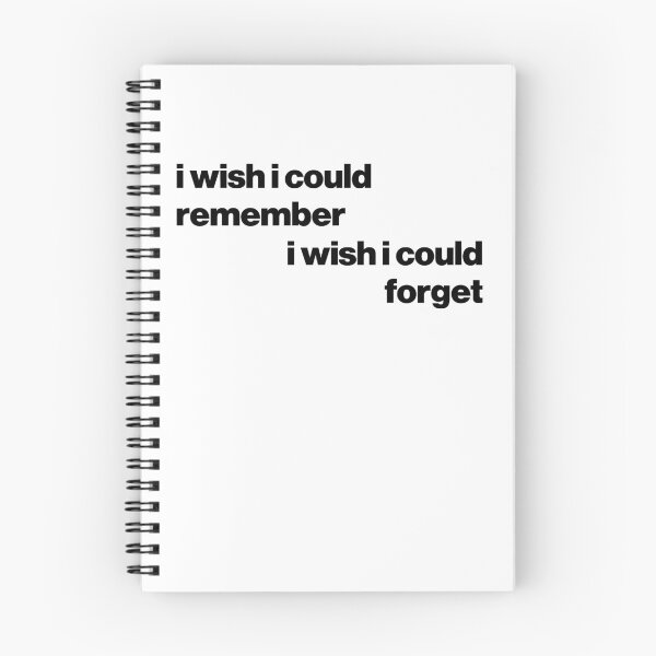 Item preview, i wish i could remember, i wish i could forget designed and sold by tvtakes.
