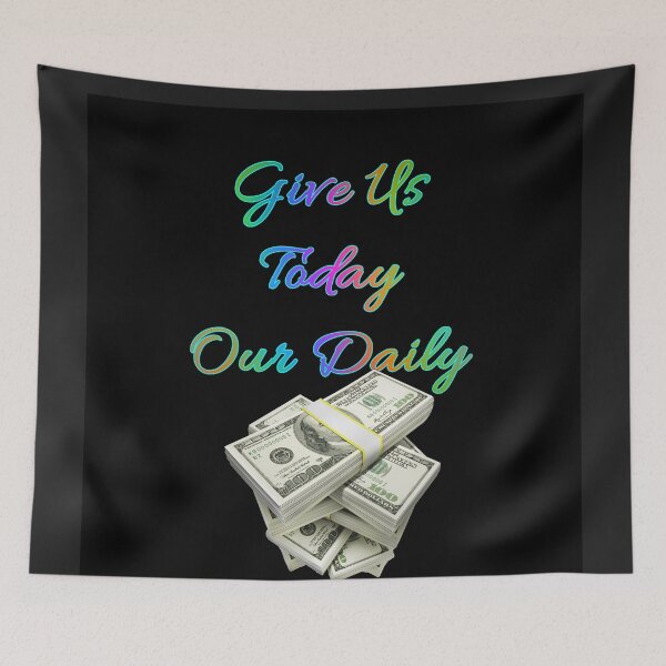 Item preview, Give Us Today Our Daily Bread designed and sold by KATKattalestv.