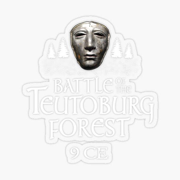 Schlacht im Teutoburger Wald Transparenter Sticker