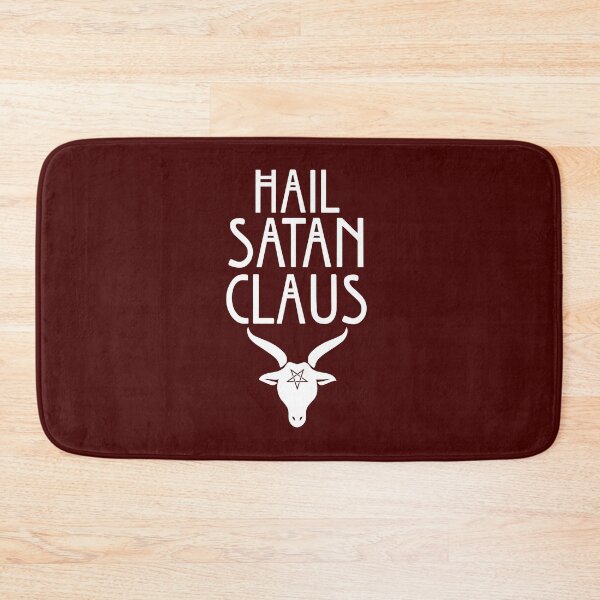 Item preview, Hail Satan Claus Christmas Baphomet Pentagram Pagan Antichristmas designed and sold by GRAPHICxBOMB.