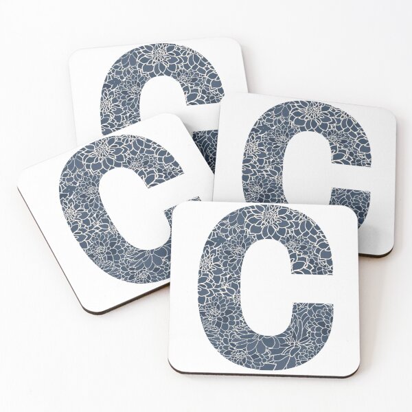 Item preview, Letter C Floral Monogram designed and sold by ShirleyDee.