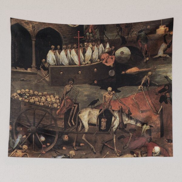 Aperçu de l'œuvre Chariot pour les morts par Pieter Bruegel créée et vendue par JDesigningMO.