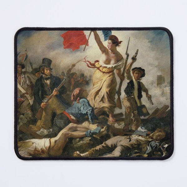 Item preview, Liberty Leading The People Painting By Eugene Delacroix designed and sold by JDesigningMO.