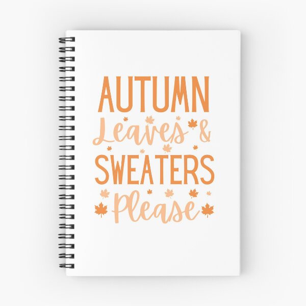 Item preview, Autumn Leaves & Sweaters Please designed and sold by Presto Prints Design.