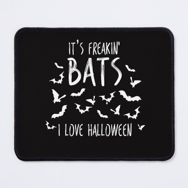 Item preview, It's Freakin Bats I Love Halloween Funny Meme Quote designed and sold by GRAPHICxBOMB.