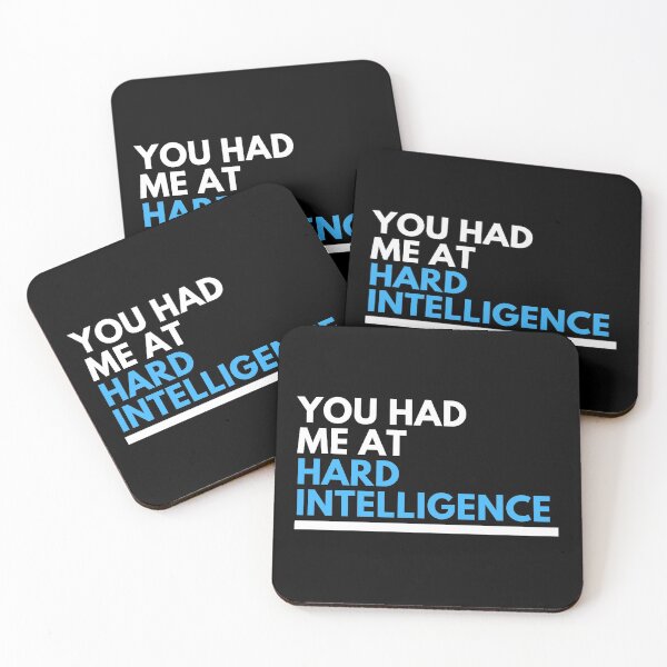 Item preview, Crime Analyst - Hard Intelligence (Blue) designed and sold by CJacobsDesigns.