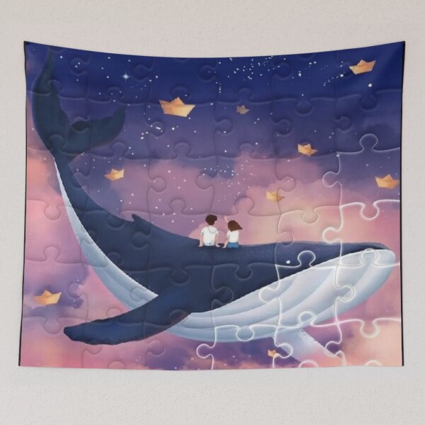 Item preview, Flying Whale designed and sold by Monaymonay.