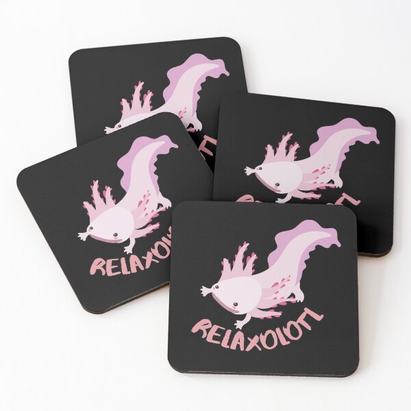 Item preview, RELAXOLOTL FUNNY COOL PINK designed and sold by Petartist.