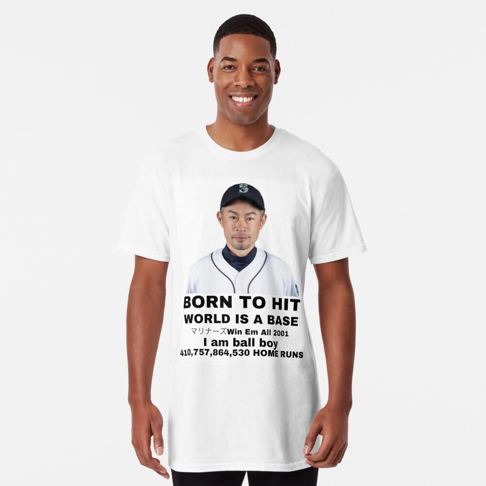 Ichiro Born To Hit Essential T-Shirt for Sale by Cloakercord