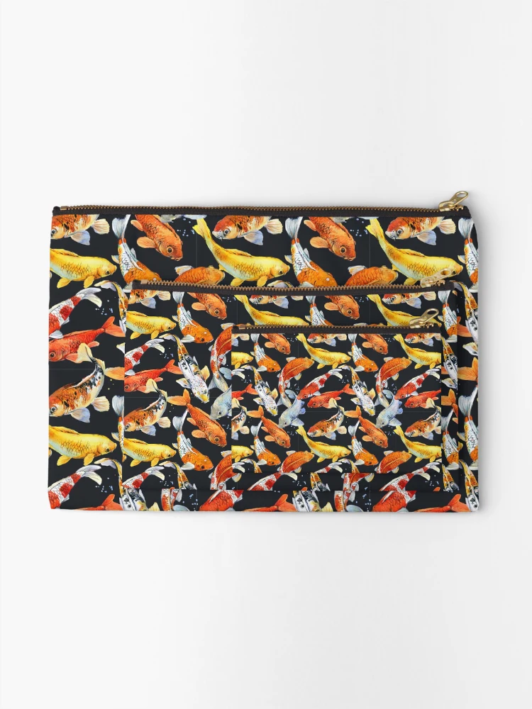 Thumbnail 2 of 4, Zipper Pouch, Swimming Fish designed and sold by Rozoon.