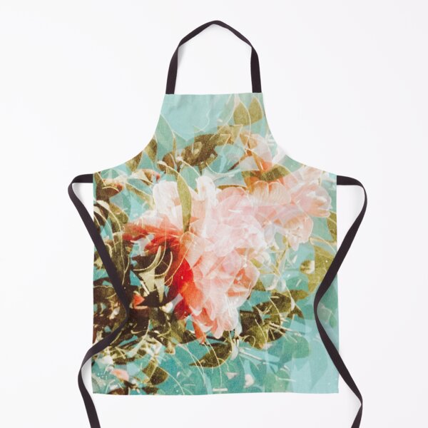 Item preview, Soft Pink Flower on Aqua designed and sold by NaluandLulu.