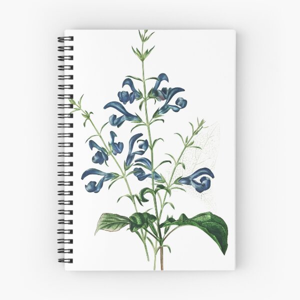 Item preview, Royal Blue Sage Flower designed and sold by JoyforU.