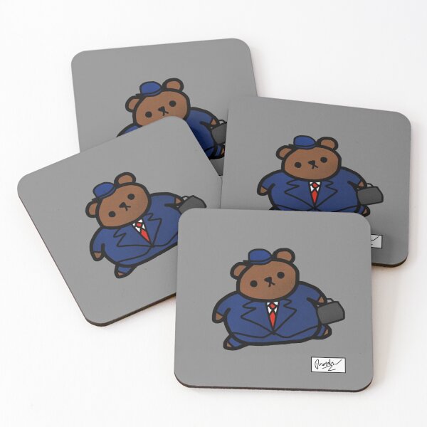 Item preview, Business Bear Doodle designed and sold by tdoodles.
