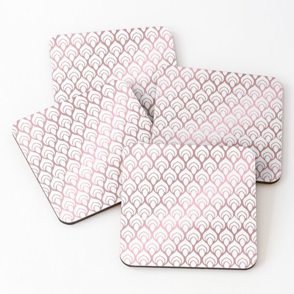 Item preview, Rose Gold and white Pattern designed and sold by MLD112.