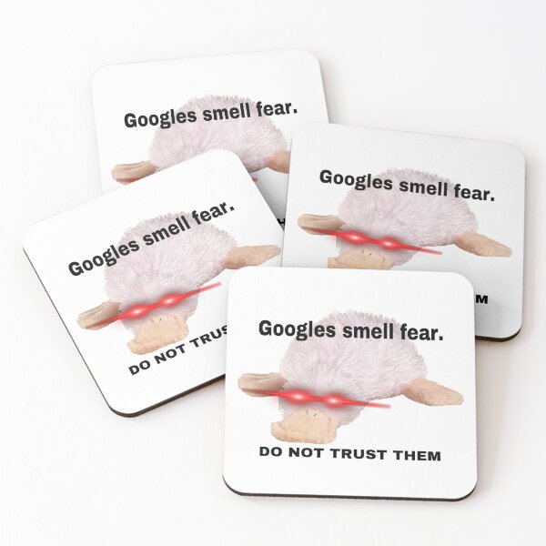 Item preview, Webkinz waddles googles smell fear. Do not trust them meme designed and sold by dyslsexyia.