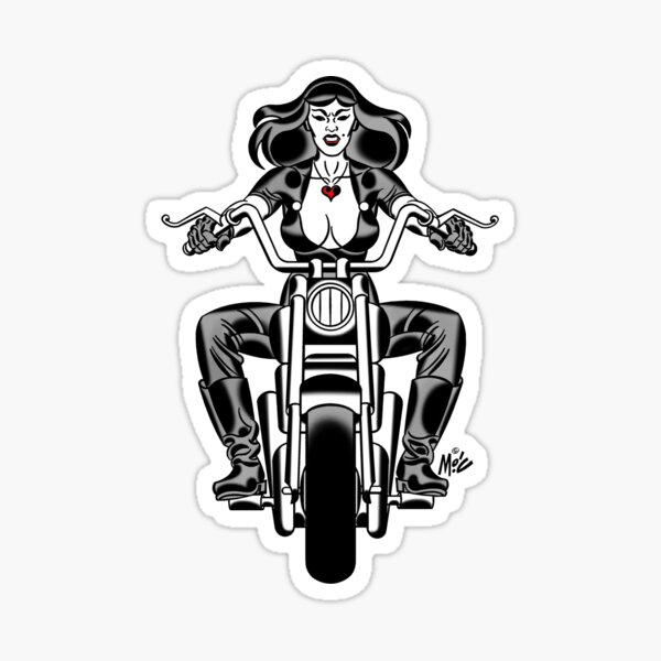 Riding Solo Sticker