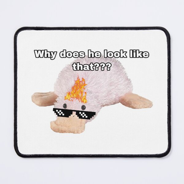 Item preview, Webkinz waddles googles why does he look like that??? Dank meme designed and sold by dyslsexyia.