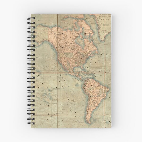 Item preview, Vintage Map of the World in 1847 designed and sold by ganje.