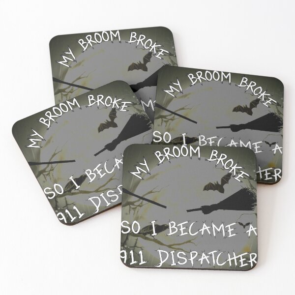 Item preview, My Broom Broke So I Became A 911 Dispatcher designed and sold by Rulaly.