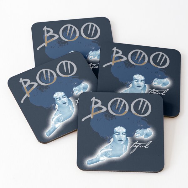 Item preview, Boo-tiful Blue Spirit On Navy designed and sold by artistdiat.